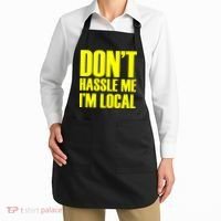 Don't Hassle Me I'm Local Funny Spring Break Beach Surfing Apron thumb 2