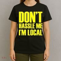 Don't Hassle Me I'm Local Funny Spring Break Beach Surfing T-Shirt thumb 4