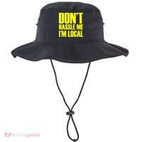 Don't Hassle Me I'm Local Funny Spring Break Beach Surfing Bucket Hat thumb 0