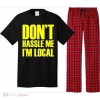 Don't Hassle Me I'm Local Funny Spring Break Beach Surfing Pajama Set thumb 0