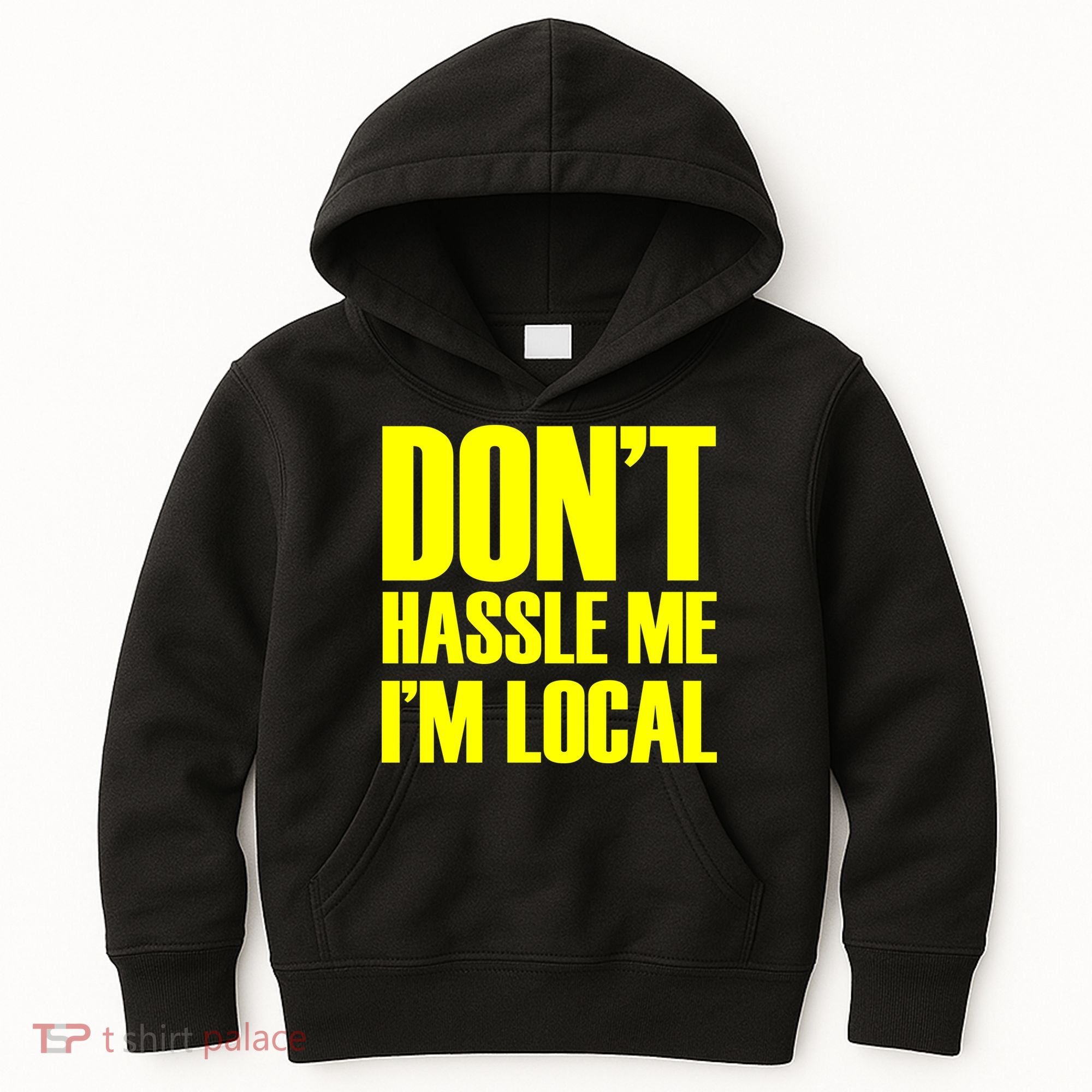 Don't Hassle Me I'm Local Funny Spring Break Beach Surfing Kids Hoodie