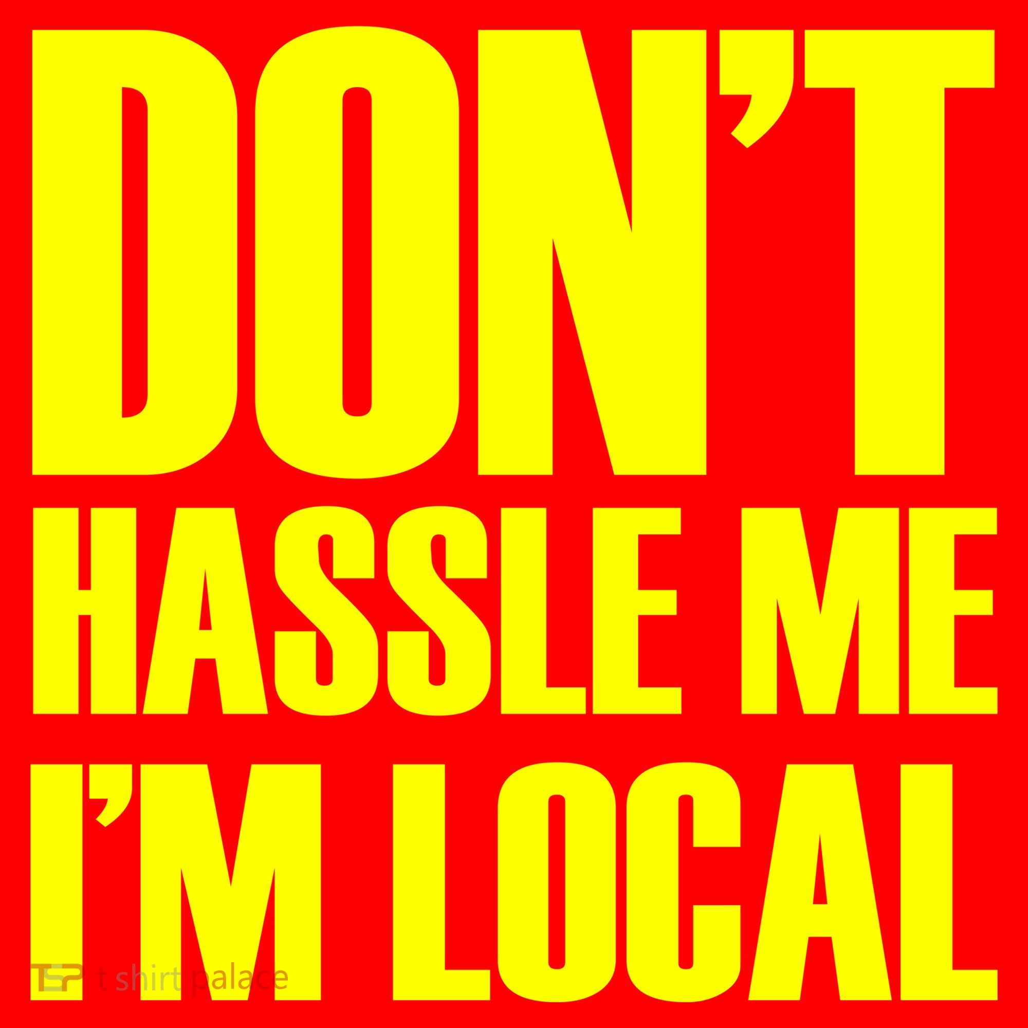 Don't Hassle Me I'm Local Funny Spring Break Beach Surfing Santa Hat