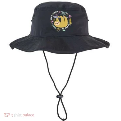 Don't Hurry Be Happy Funny Sloth Bucket Hat