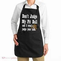 Don't Judge My Pit Bull Apron thumb 2