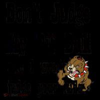 Don't Judge My Pit Bull Coffee Mug thumb 5