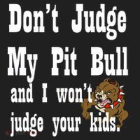 Don't Judge My Pit Bull Hat thumb 2
