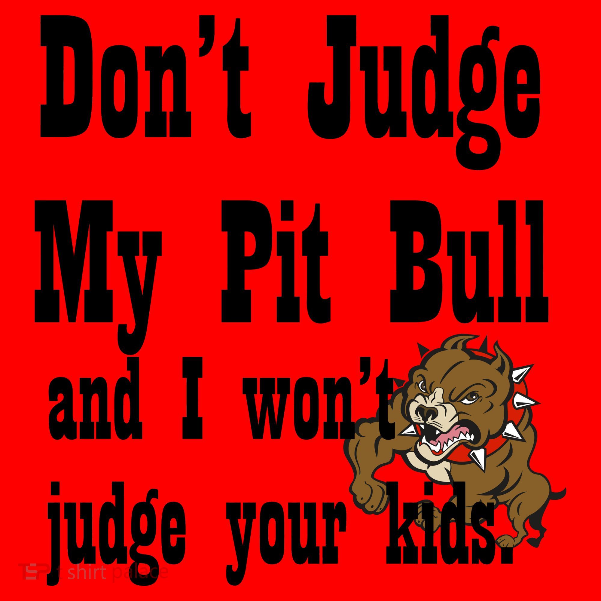Don't Judge My Pit Bull Santa Hat
