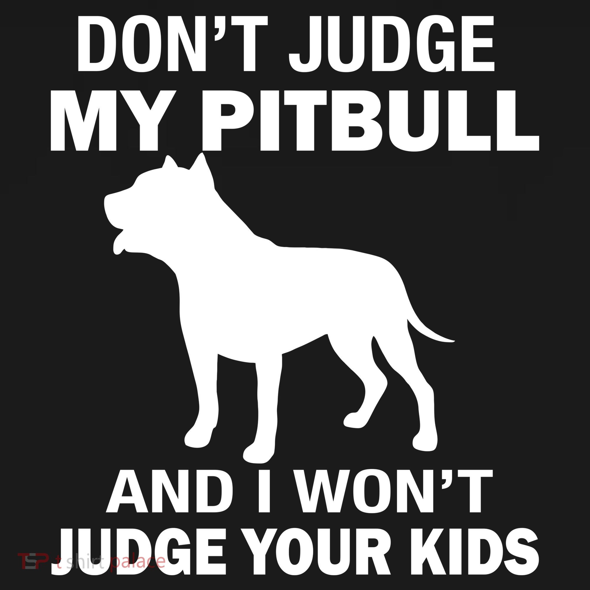Don't Judge My Pitbull I Won't Judge Your Kids Ornament