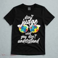 Don't Judge What You Don't Understand Autism Awareness T-Shirt thumb 5
