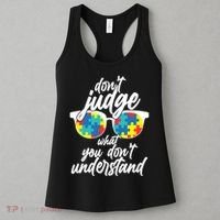 Don't Judge What You Don't Understand Autism Awareness Women's Tank Top thumb 3