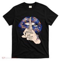 Don't Judge What You Don't Understand Autism Awareness Lip T-Shirt thumb 0