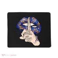 Don't Judge What You Don't Understand Autism Awareness Lip Mousepad thumb 0