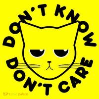 Don't Know Don't Care Funny Cat Baby Bodysuit thumb 2