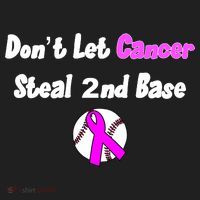 Don't Let Cancer Steal Second Base Women's Sweatshirt thumb 2