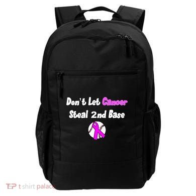 Don't Let Cancer Steal Second Base Backpack
