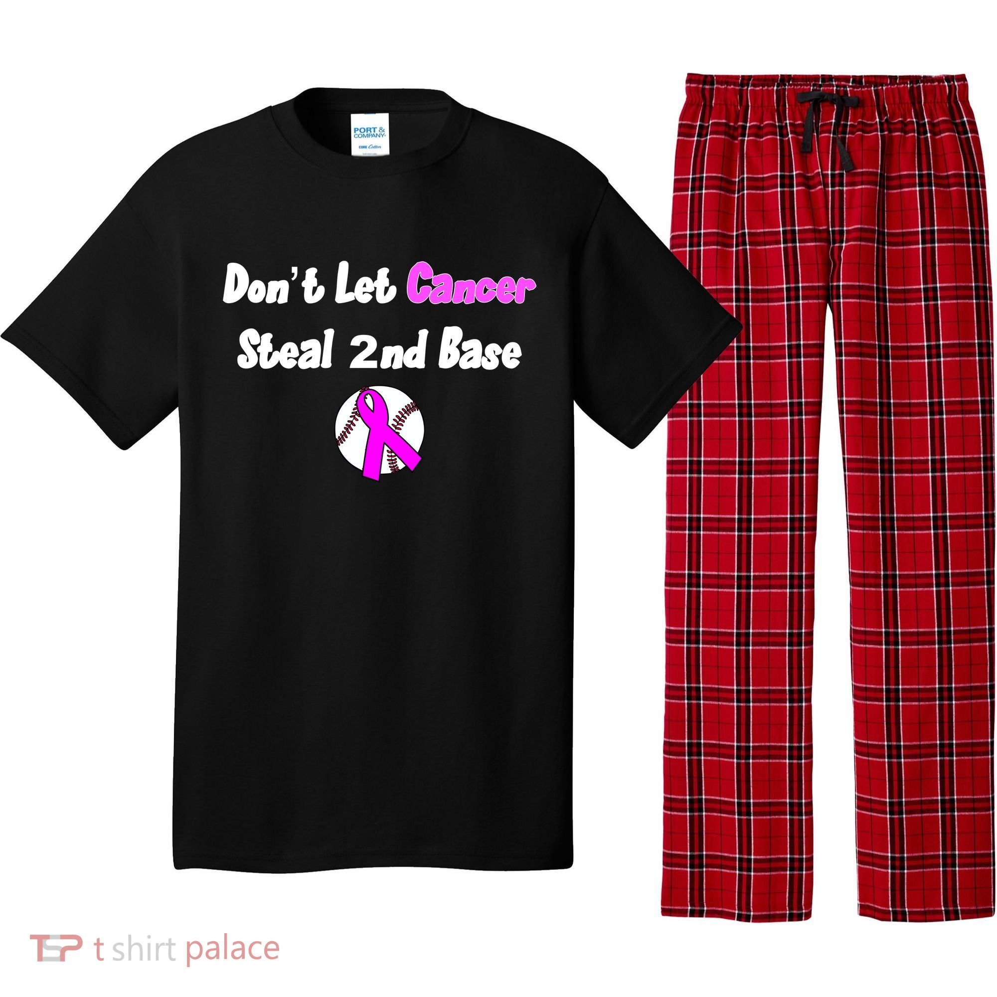 Don't Let Cancer Steal Second Base Pajama Set