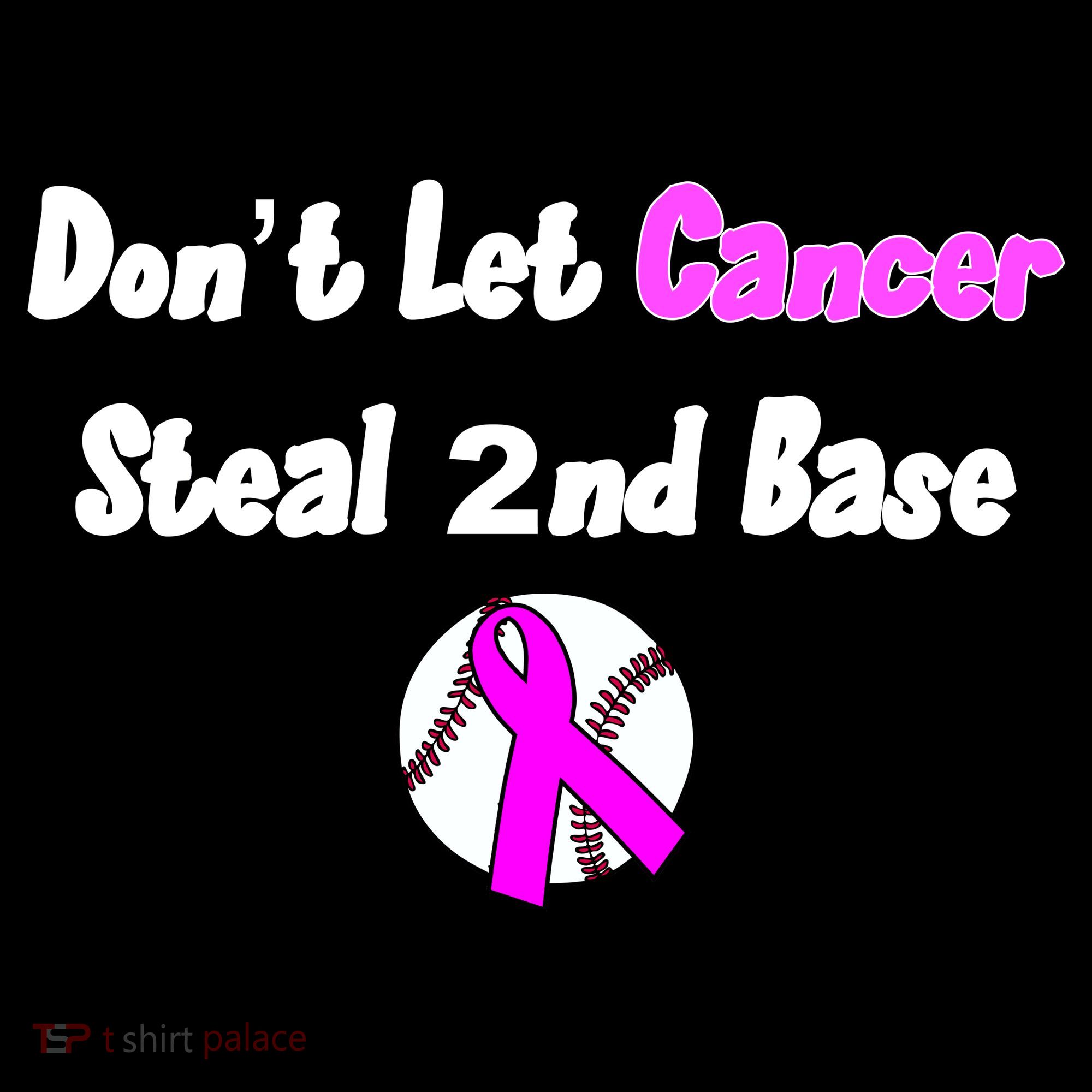 Don't Let Cancer Steal Second Base Polo