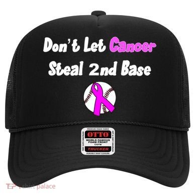 Don't Let Cancer Steal Second Base Hat