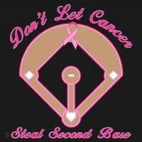 Don't Let Cancer Steal Second Base Diamond Women's T-Shirt thumb 6