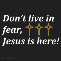 Dont Live In Fear Jesus Is Here Beanie thumb 2