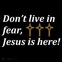 Dont Live In Fear Jesus Is Here Women's Hoodie thumb 2