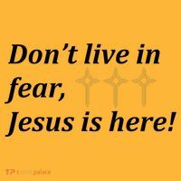 Dont Live In Fear Jesus Is Here Hat thumb 2