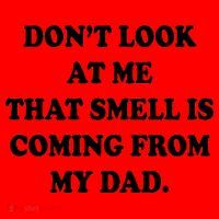 Don't Look At Me That Smell Is Coming From My Dad Santa Hat thumb 1