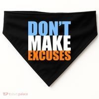 Don't Make Excuses USA-Made Doggie Bandana thumb 0