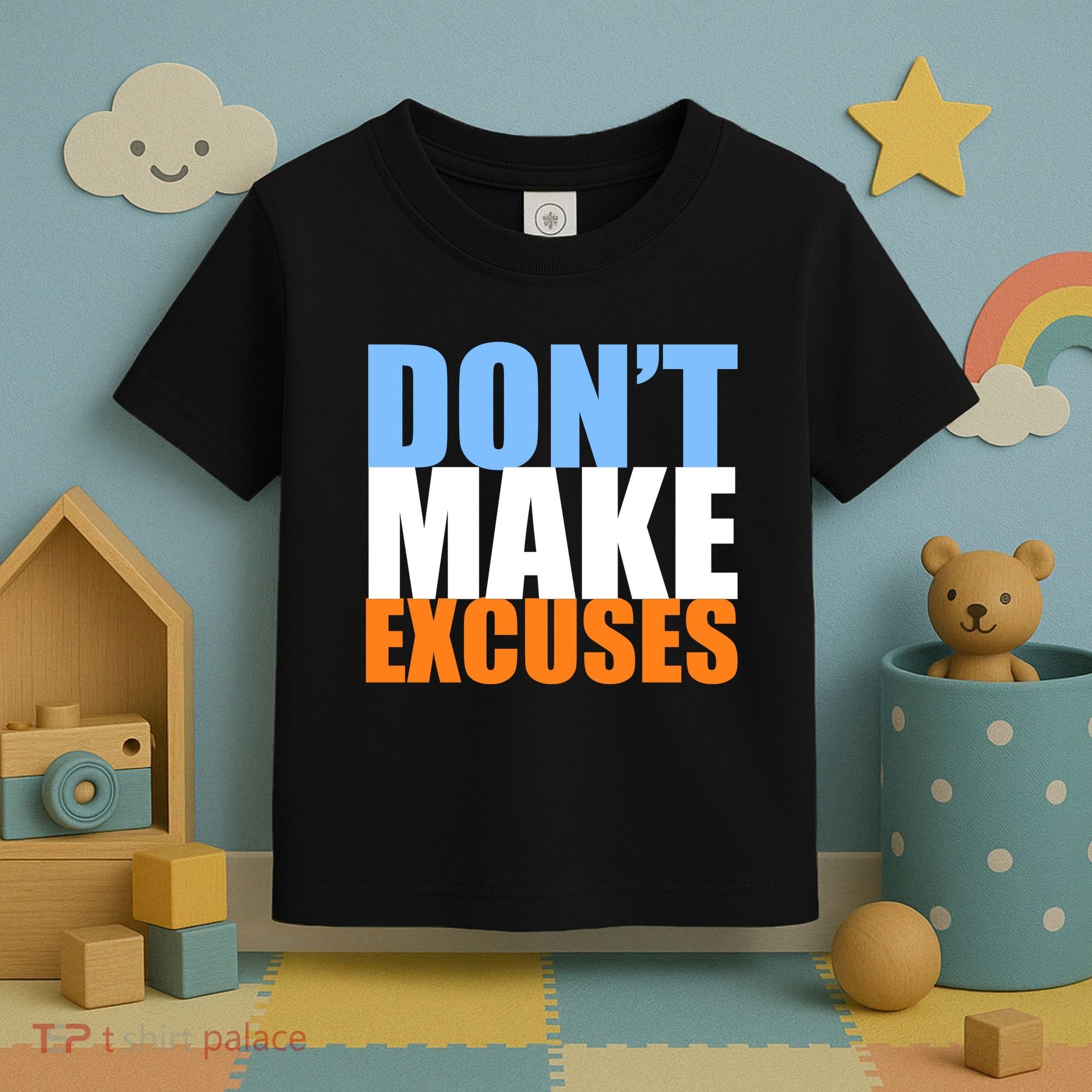 Don't Make Excuses Toddler T-Shirt