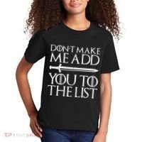 Don't Make Me Add  You To The List Kids T-Shirt thumb 2