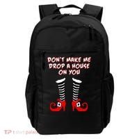 Don't Make Me Drop A House On You Backpack thumb 0
