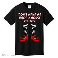 Don't Make Me Drop A House On You Kids T-Shirt thumb 0