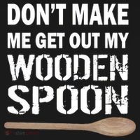 Don't Make Me Get Out My Wooden Spoon Baby Bodysuit thumb 2