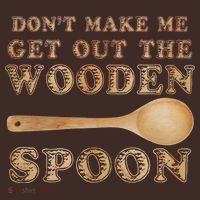 Don't Make Me Get Out the Wooden Spoon Kids Hoodie thumb 2