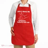 Don't Make Me Karate Chop You Apron thumb 2