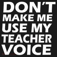 Don't Make Me Use My Teacher Voice Women's Hoodie thumb 2