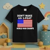 Don't Make Us 3-Peat World War Champs Toddler T-Shirt thumb 3