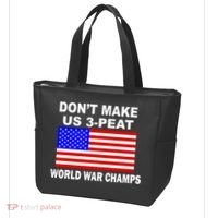 Don't Make Us 3-Peat World War Champs Tote Bag thumb 3