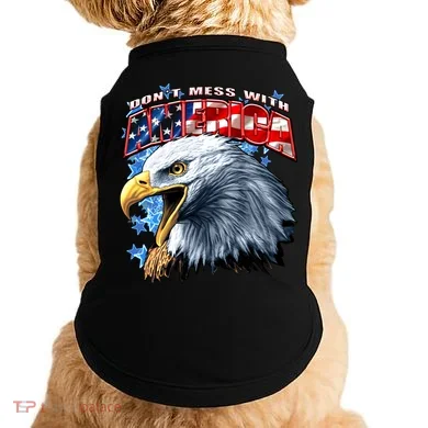 Don't Mess With America Doggie Tank