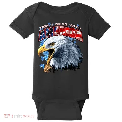 Don't Mess With America Baby Bodysuit