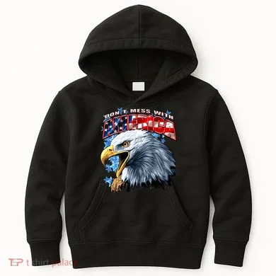 Don't Mess With America Kids Hoodie