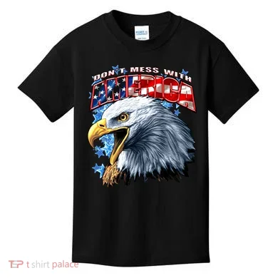 Don't Mess With America Kids T-Shirt