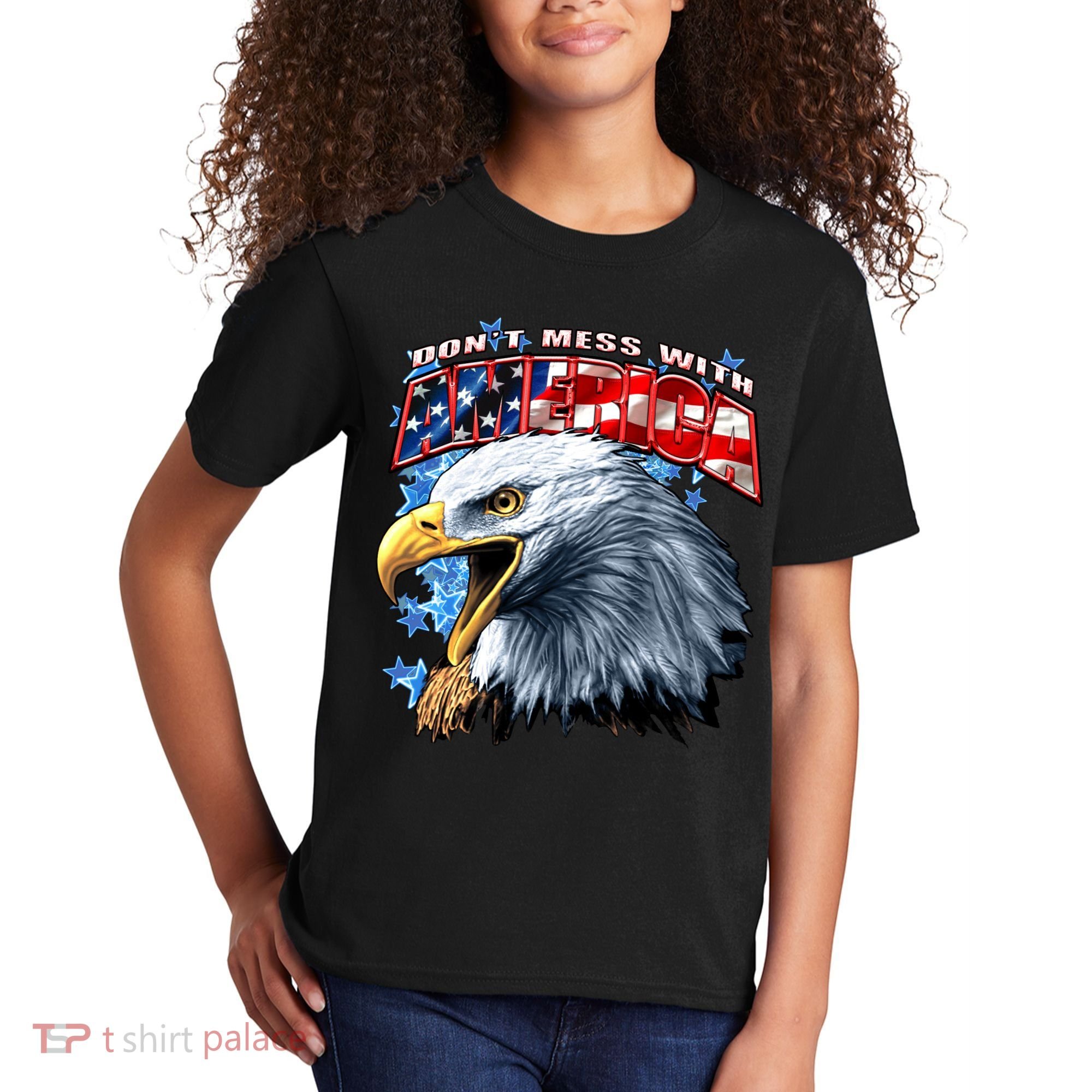 Don't Mess With America Kids T-Shirt