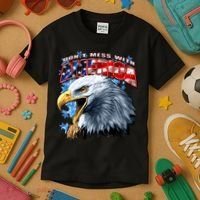 Don't Mess With America Kids T-Shirt thumb 3