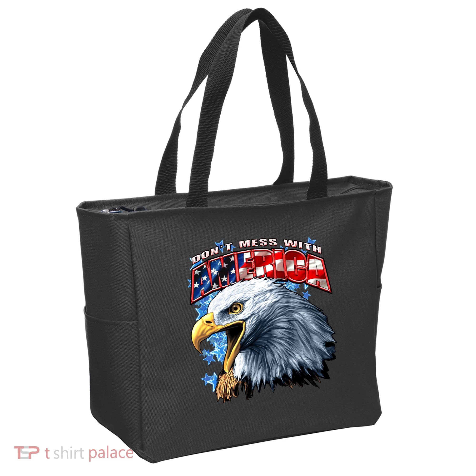 Don't Mess With America Tote Bag