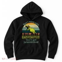 Don't Mess With Dadasaurus Hoodie thumb 0