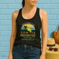 Don't Mess With Dadasaurus Women's Tank Top thumb 2