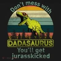 Don't Mess With Dadasaurus Visor thumb 3