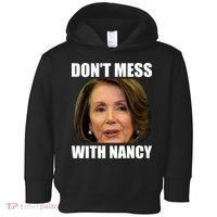 Don't Mess With Mama Nancy Pelosi Toddler Hoodie thumb 0
