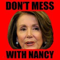 Don't Mess With Mama Nancy Pelosi Santa Hat thumb 1